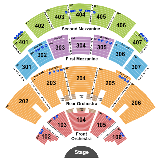 The Colosseum At Caesars Palace Colosseum Seating Chart